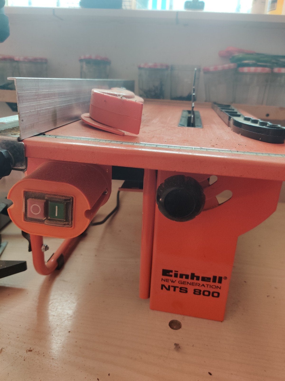Einhell NTS 800 Tafelzaag - Nieuwe Generatie, Ophalen, Gebruikt, Cirkelzaag, 30 tot 70 mm
