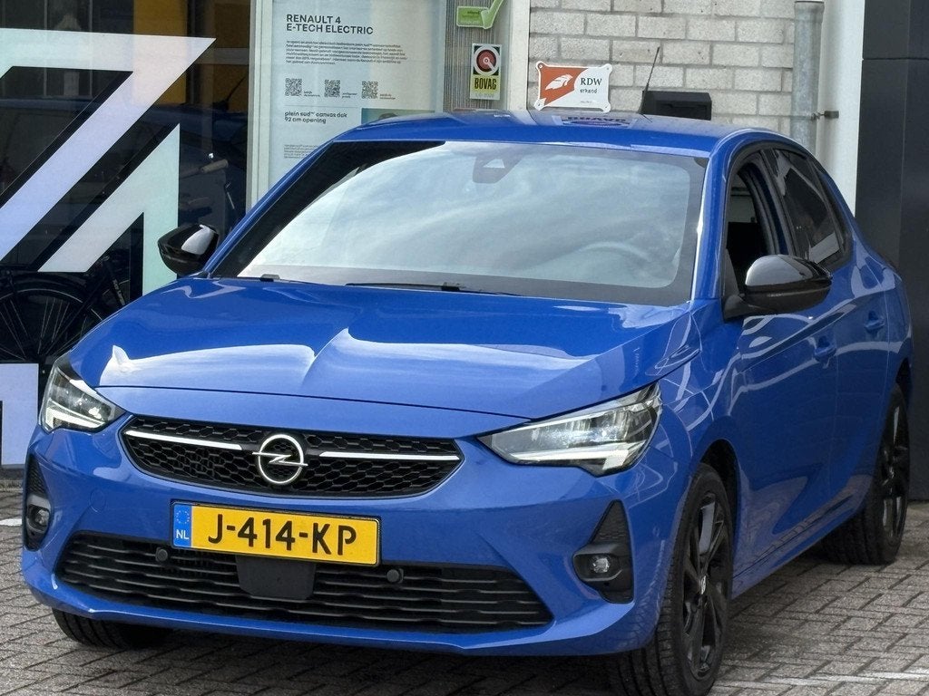 Opel Corsa 1.2 GS Line | NAP | Navigatie | Achteruitrijcamer, Voorwielaandrijving, Stof, Gebruikt, Met garantie (alle)