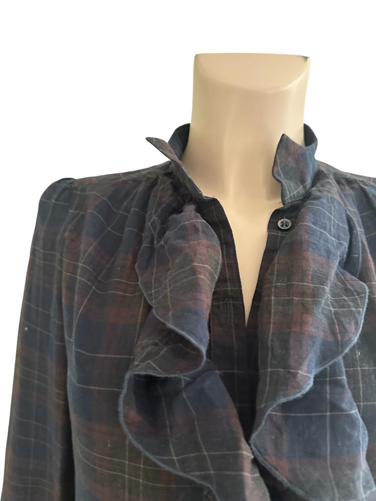 Tara Jarmon jurk M, Kleding | Dames, Blauw, Ophalen of Verzenden, Zo goed als nieuw, Onder de knie