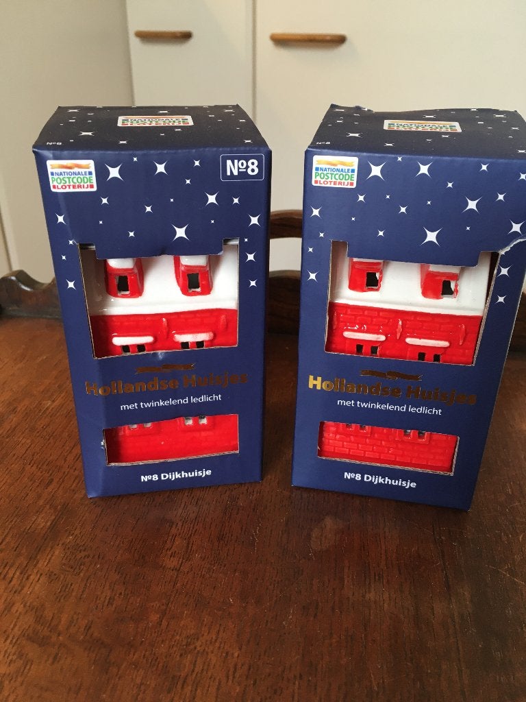 2x Postcodeloterij huisje nr. 8 Dijkhuisje, compleet, Ophalen of Verzenden