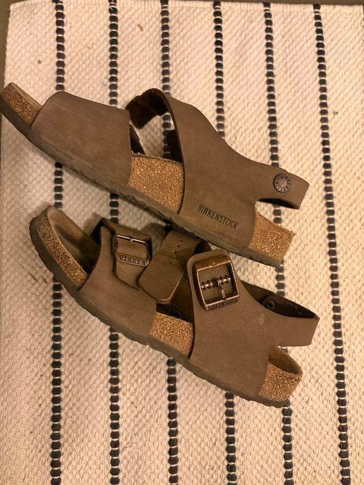 Kids Birkenstock sandalen taupe maat 34, Ophalen of Verzenden, Gebruikt, Jongen of Meisje, Schoenen