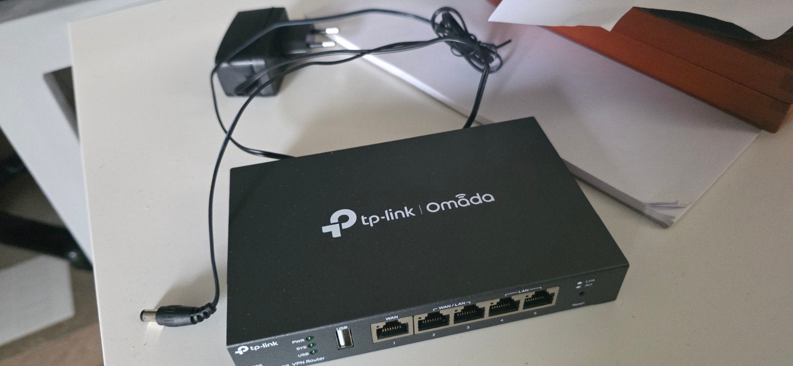 TP-Link ER605v2 met OpenWRT - VPN Router, Computers en Software, Ophalen of Verzenden, Gebruikt, Router, TPLink