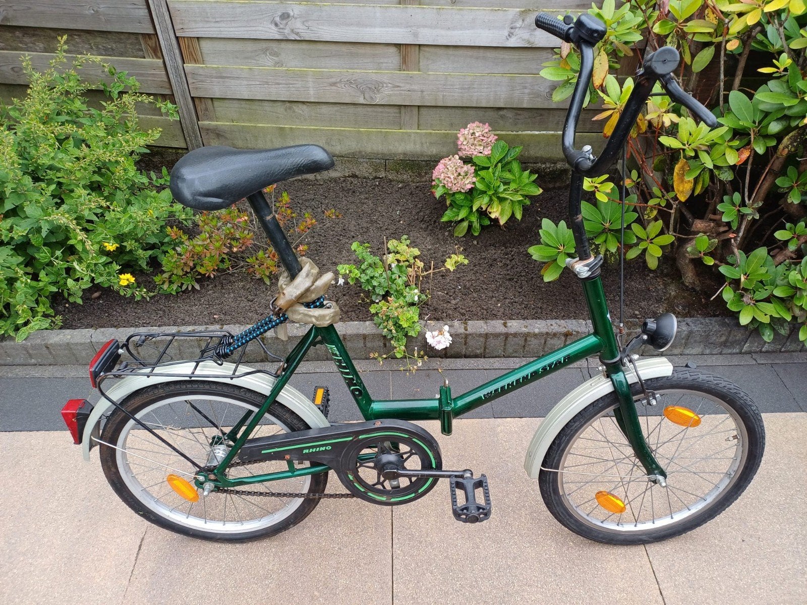 2x vouwfiets te koop.Groen 20inch, Gebruikt, Totaal opvouwbaar, Ophalen, Overige merken