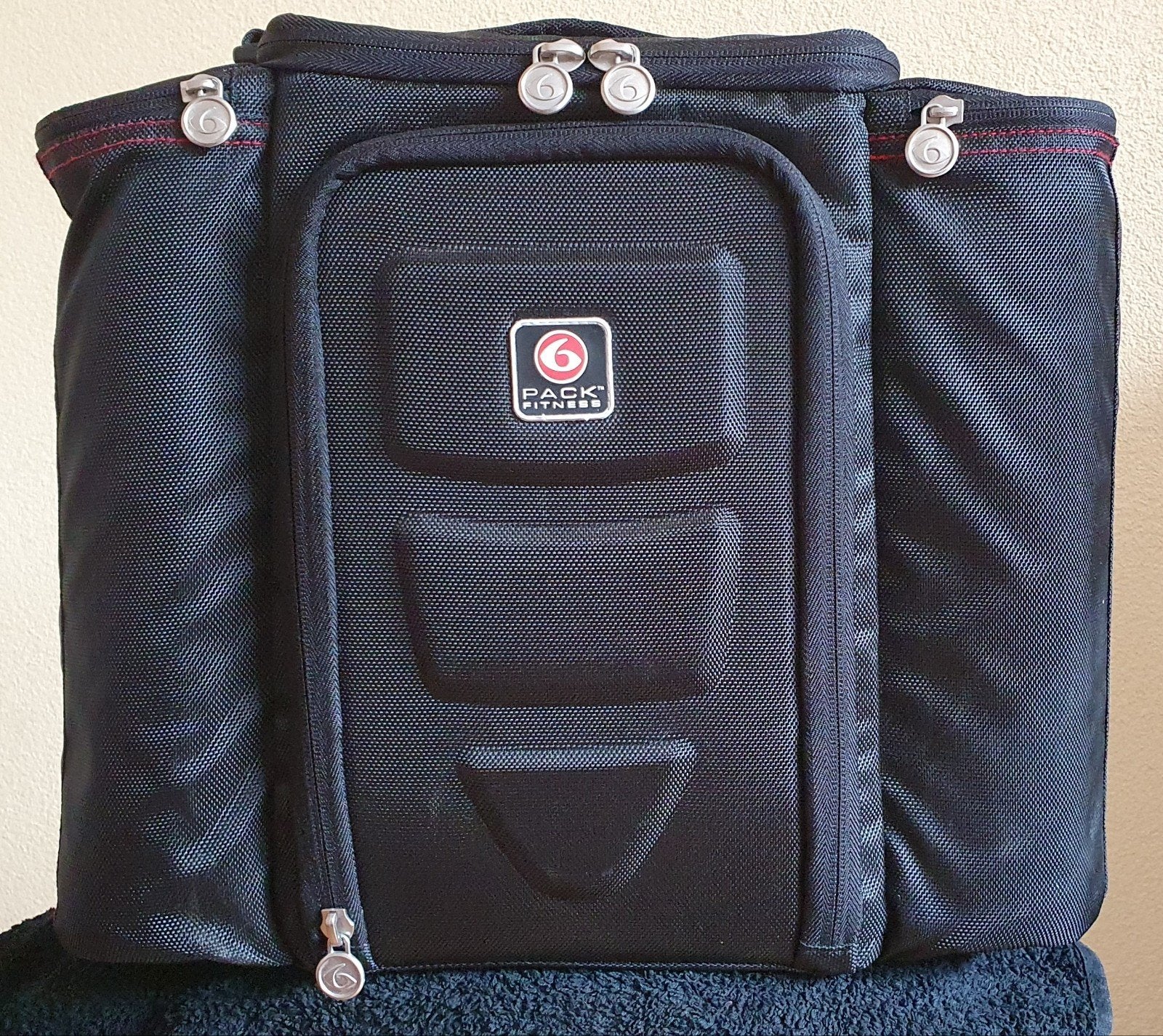 6 Pack Fitness Koeltas Zwart, Ophalen of Verzenden, Gebruikt, Unisex volwassen