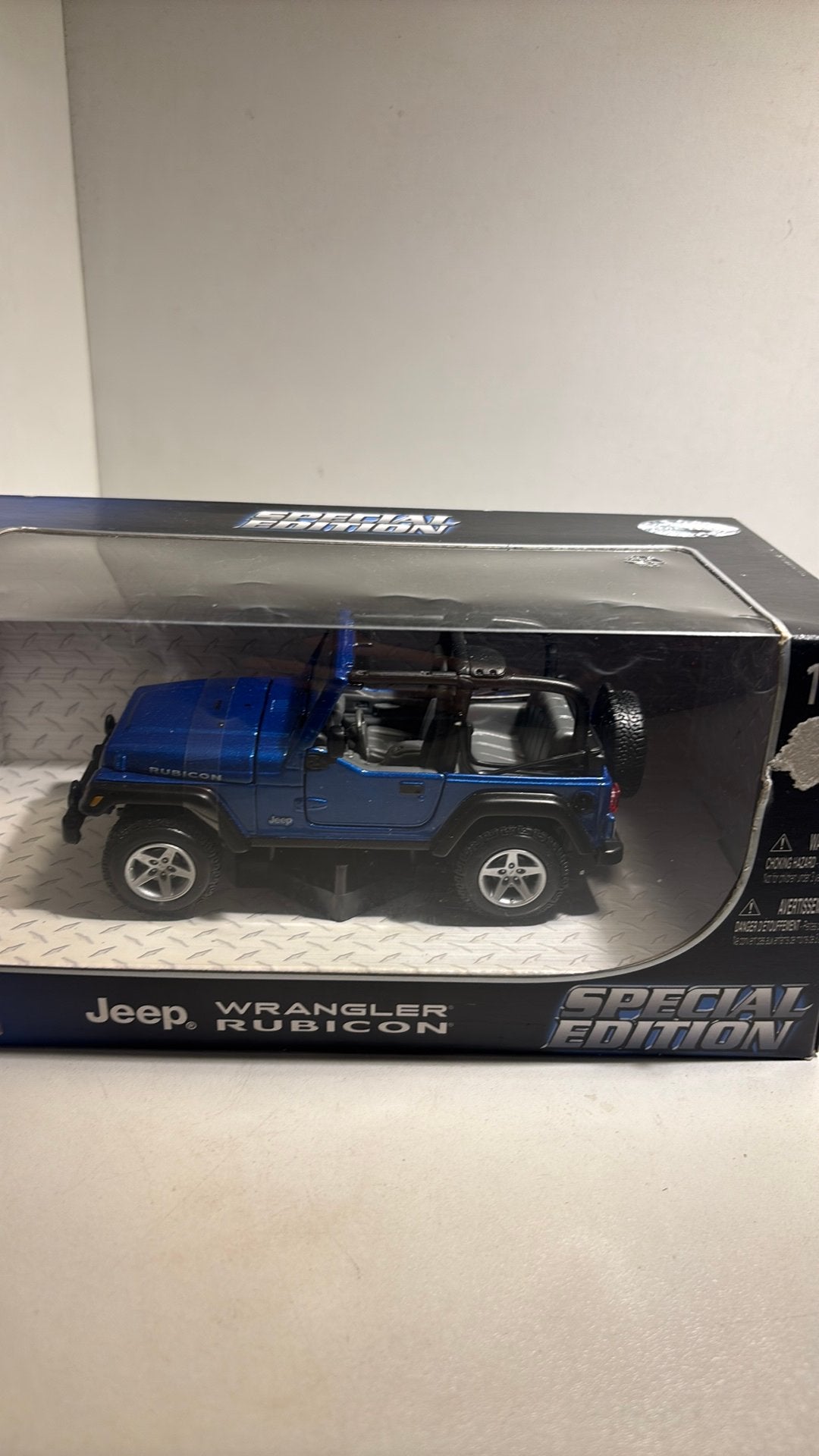 Jeep wrangler rubicon maisto 1.24, Maisto, Ophalen of Verzenden, A, A