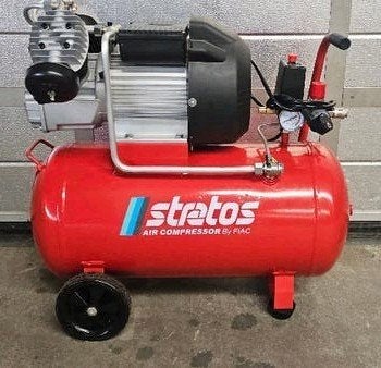 Fiac Stratos VX-3650 Compressor 3 PK - 50 Liter - 230 Volt, Doe-het-zelf en Verbouw, Compressors, 6 tot 10 bar, Ophalen of Verzenden