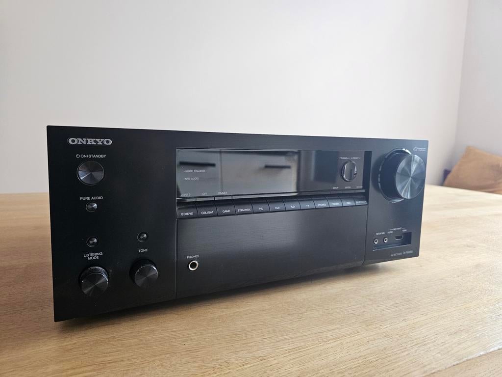 Onkyo TX-NR686 7.2-kanaals AV-receiver, Ophalen, Zo goed als nieuw, 120 watt of meer, Onkyo