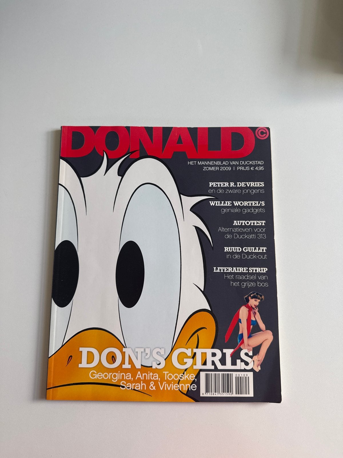 Donald Duck Zomer 2009 - Het Mannenblad van Duckstad, Ophalen of Verzenden, Zo goed als nieuw, Overige typen