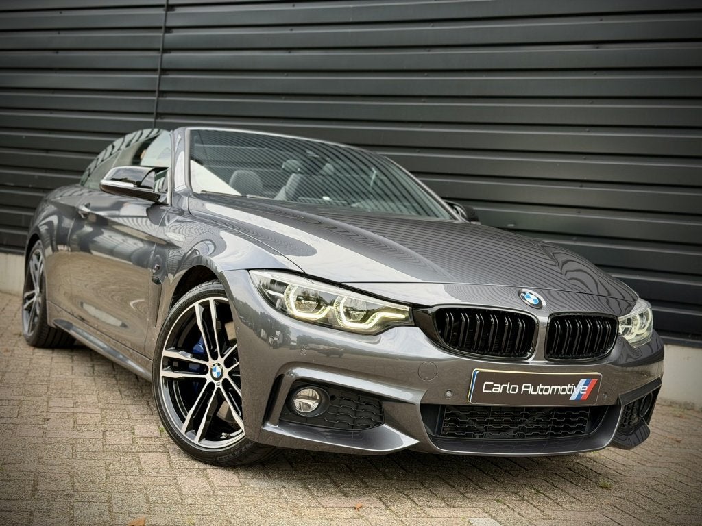 BMW 4 Serie Cabrio 430i M-SPORT HUD|VIRTUAL|H/K|MEMORY|DHOEK, Gebruikt, 4 stoelen, Bedrijf, 1600 kg