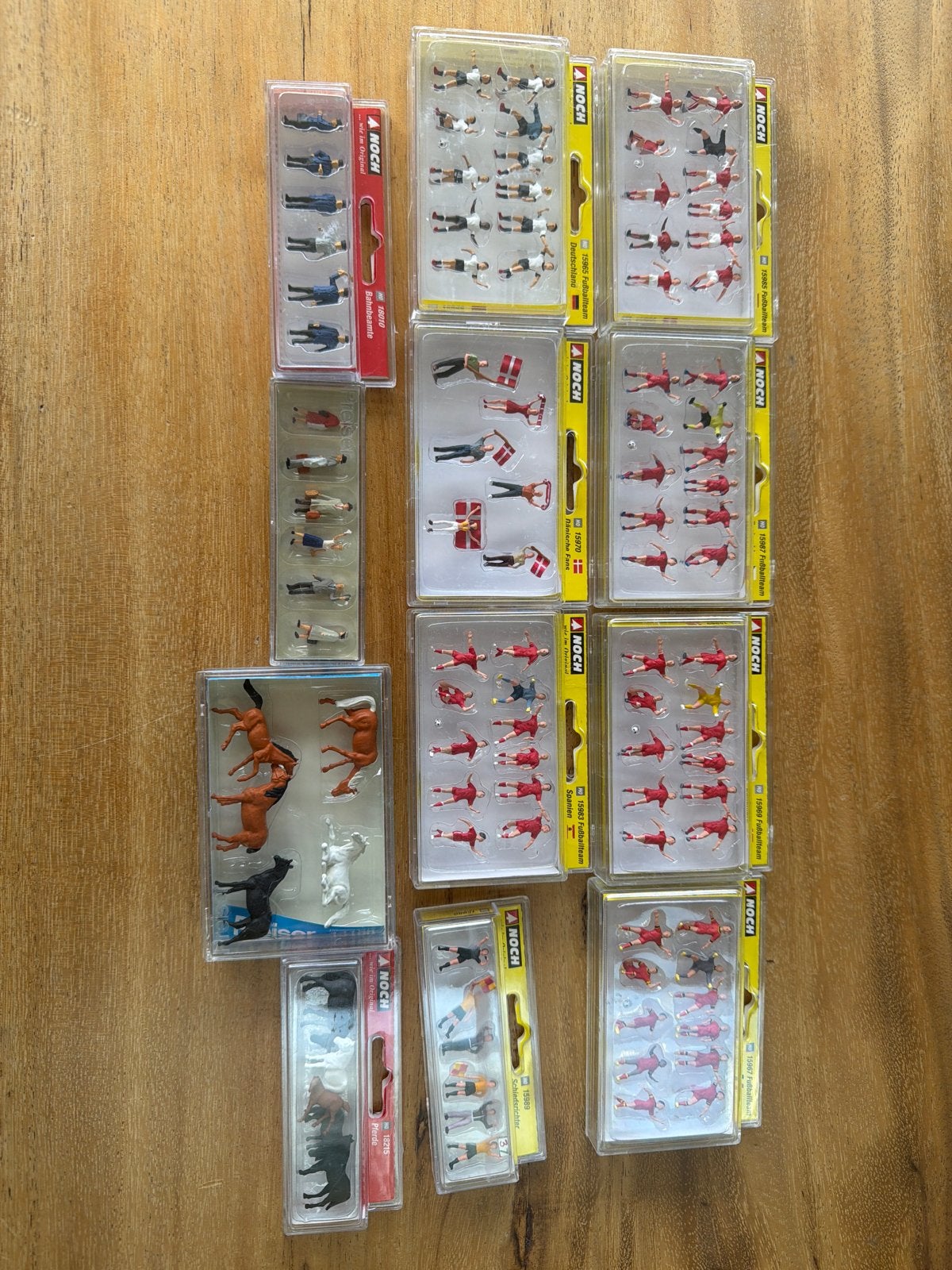 Diverse modelbouw figuren en paarden (Noch, Preiser), Ophalen of Verzenden, Nieuw, 1:35 tot 1:50, Figuur of Figuren