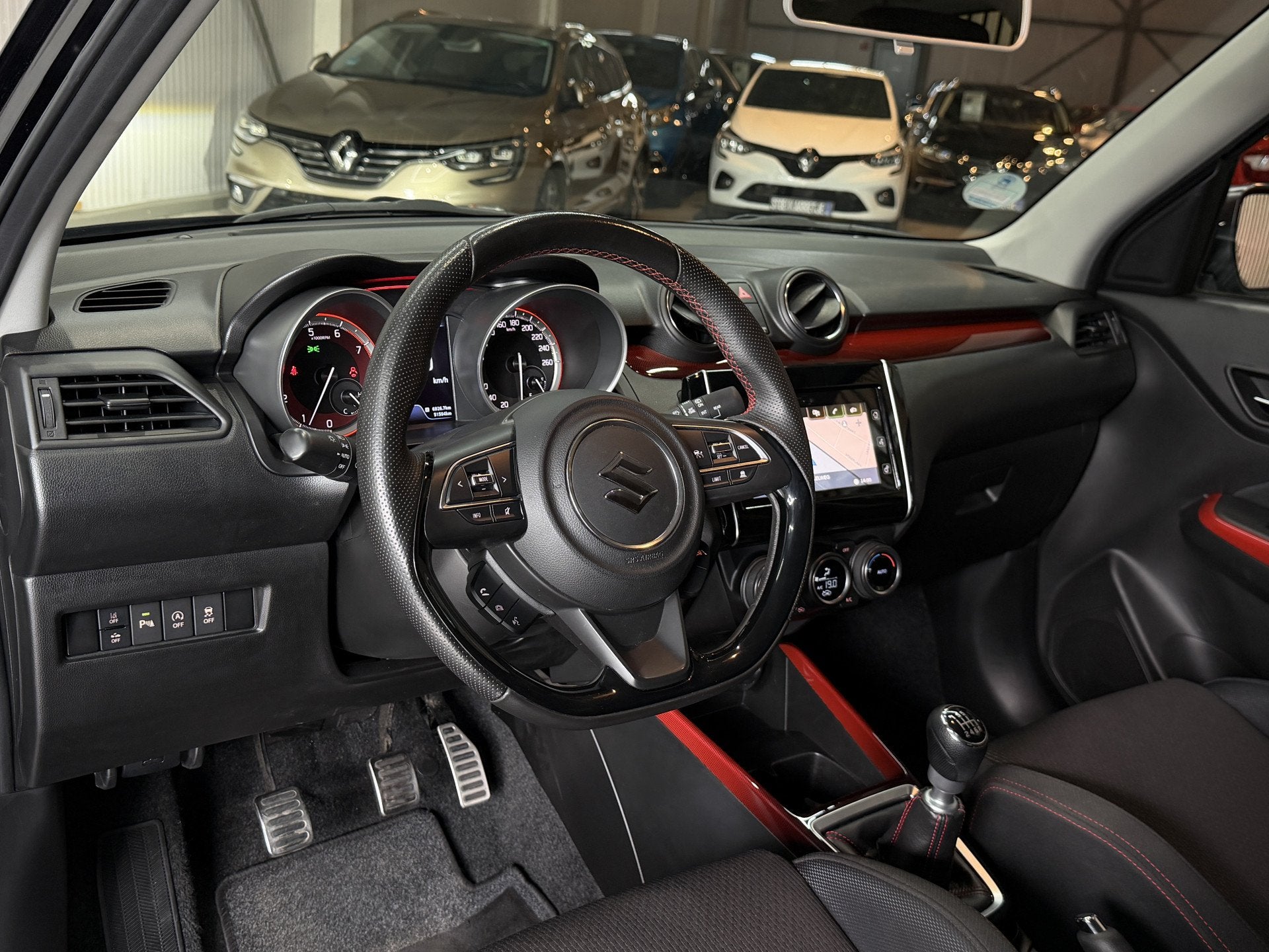 Suzuki Swift 1.4 Sport Smart Hybrid | Navi | Carplay | Dodeh, Voorwielaandrijving, Dealer onderhouden, Stof, Gebruikt