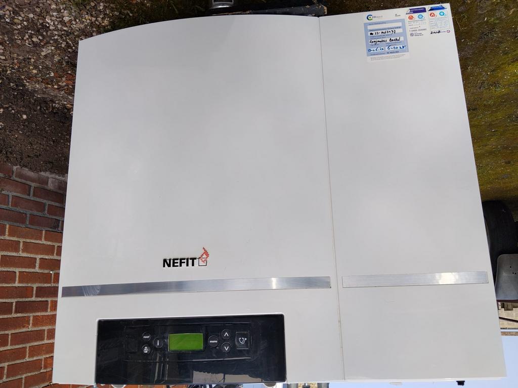 Nefit cv ketel topline hrc 30/cw5 2015, Ophalen, Gebruikt, Geiser, Minder dan 20 liter