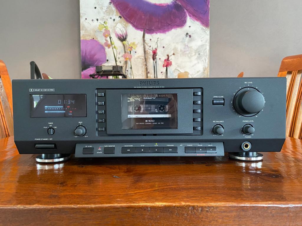 Philips FC950 topklasse cassettedeck., Ophalen, Enkel, Philips, Tiptoetsen