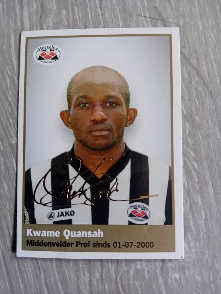 Kwame Quansah (middenvelder)sticker, Ophalen of Verzenden, Nieuw, Sport