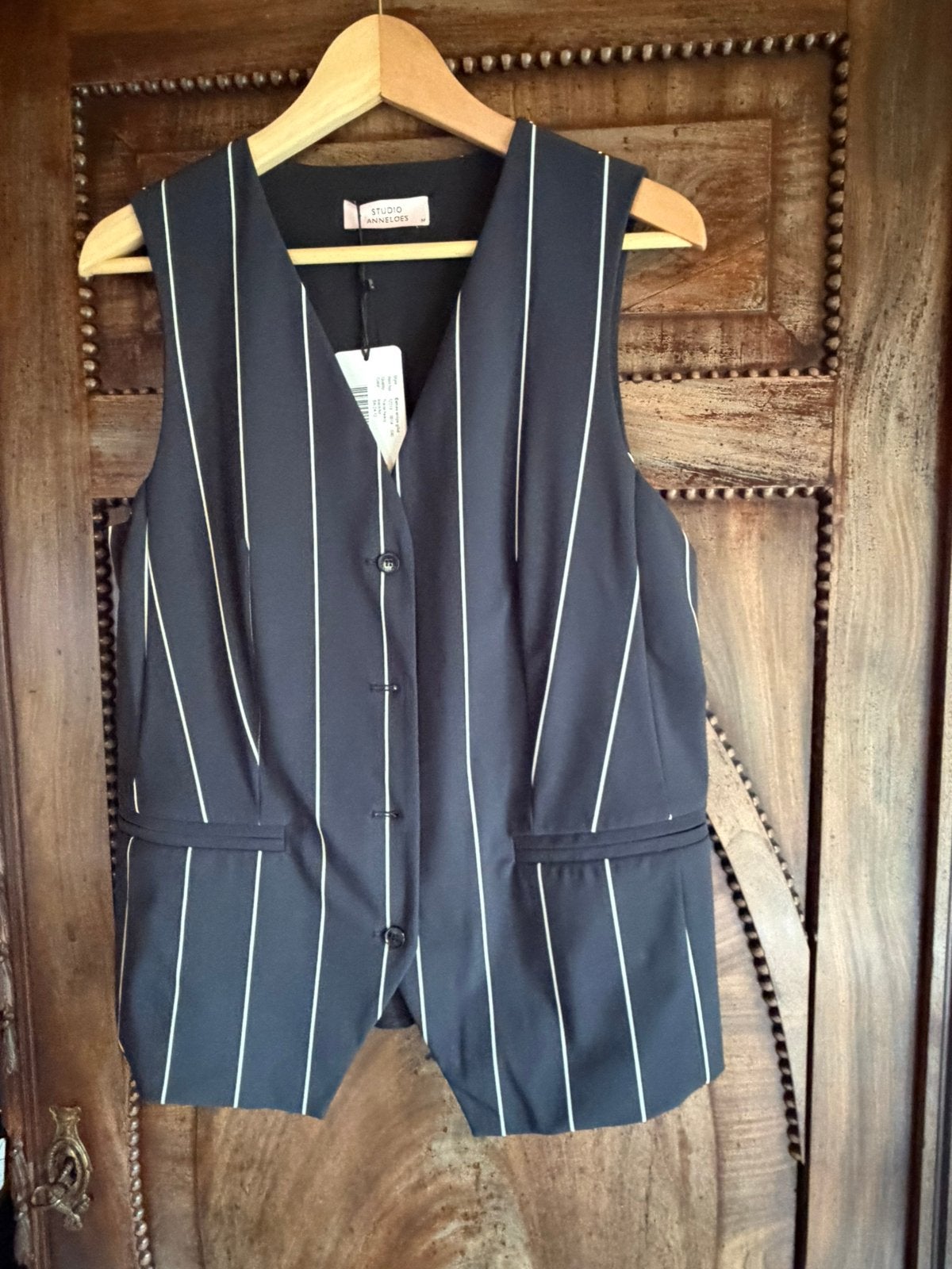 Blauw nieuw gilet van  Studio Anneloes, Maat 38/40 (M), Blauw, Nieuw, Ophalen of Verzenden