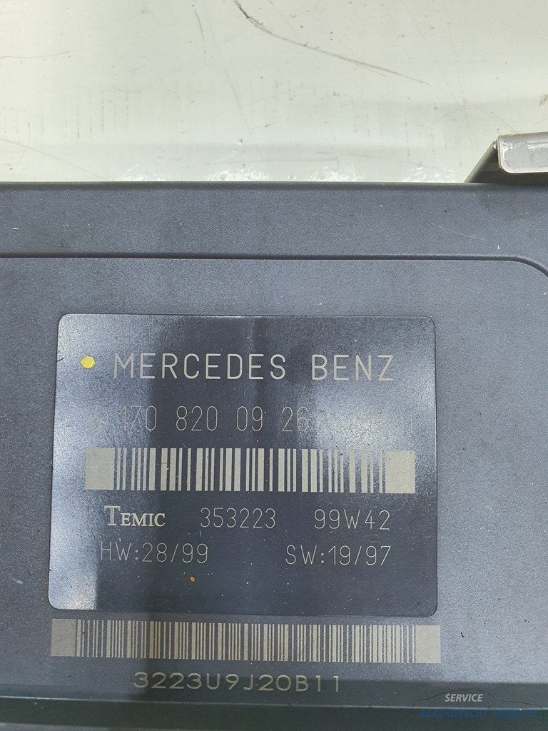 Dakmodule R170 Mercedes SLK cabrio cabriolet 1708200926 dak, Gebruikt, Mercedes-Benz AG, Mercedes-Benz, Ophalen of Verzenden