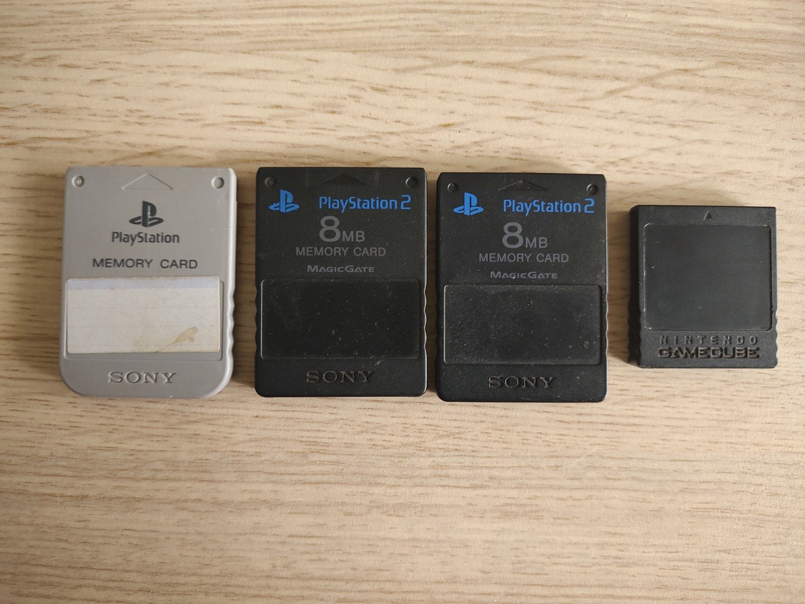 PlayStation 1,PlayStation 2 Nintendo GameCube geheugenkaart, Ophalen of Verzenden, Gebruikt, Geheugenkaart, PlayStation 1