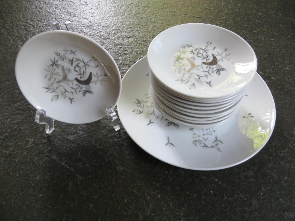 ROSENTHAL PETIT FOUR SET 12 PERS., Nieuw, Ophalen of Verzenden, Overige stijlen, Porselein