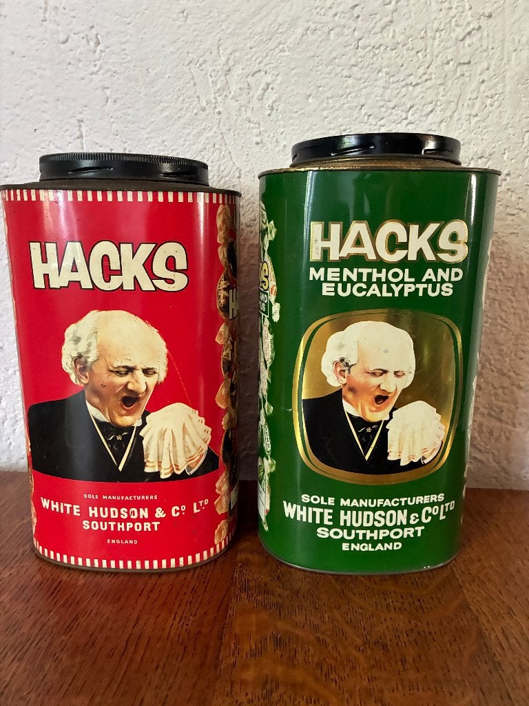 Vintage blikken Hacks England, Ophalen of Verzenden, Gebruikt, Overige