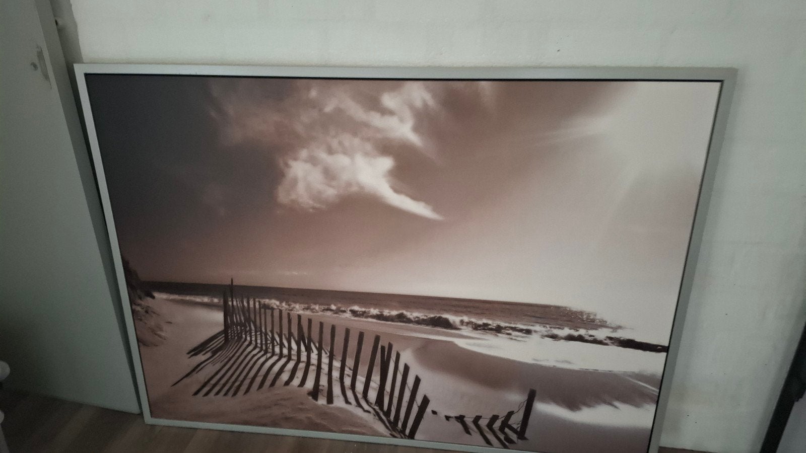Prachtig groot schilderij te koop, Ophalen of Verzenden, Zo goed als nieuw, Schilderij, 75 cm of meer
