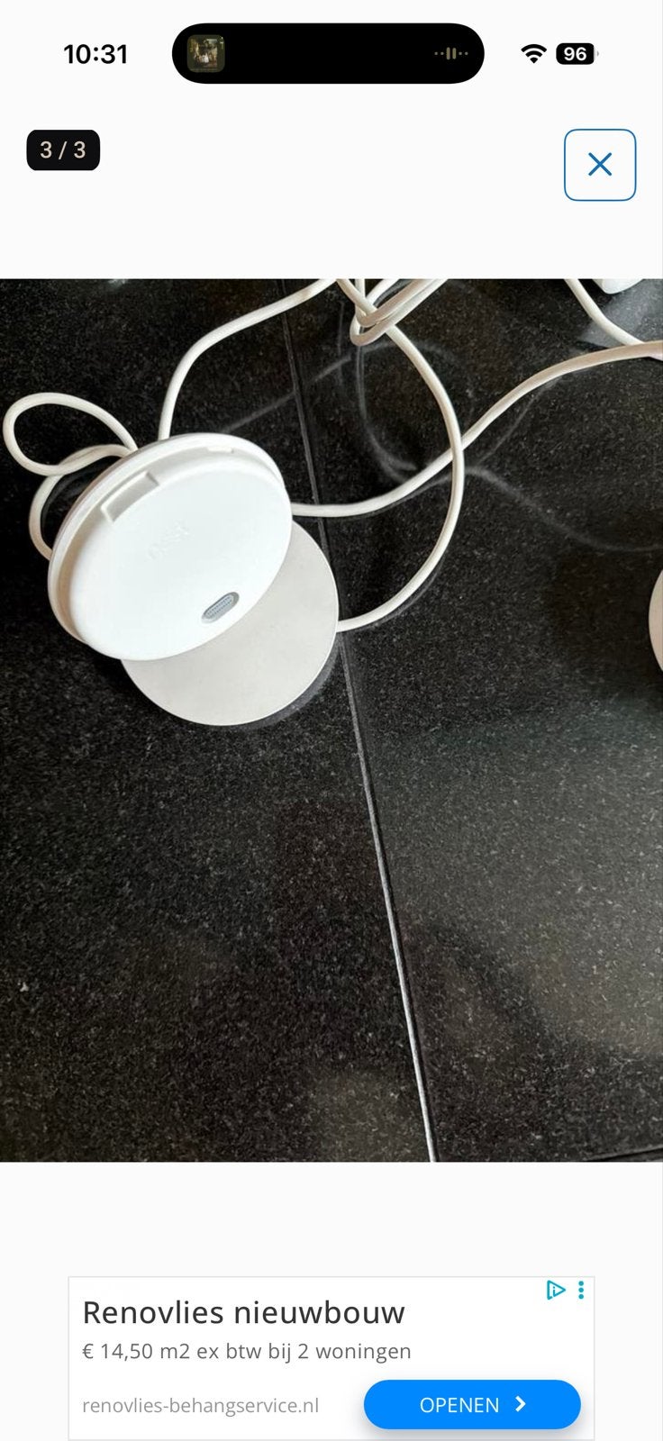 Nest Thermostaat V3 - Slimme Thermostaat (2018), Ophalen, Slimme thermostaat, Gebruikt