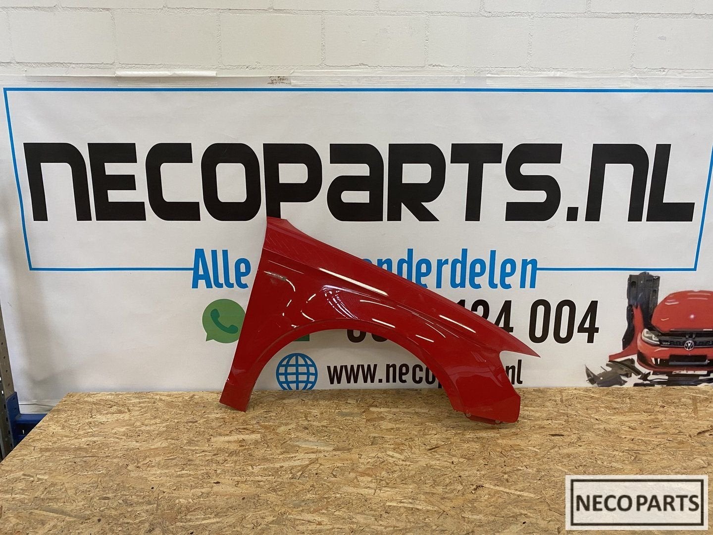 AUDI A3 8V 8V5 SCHERM ZIJSCHERM SPATBORD ORIGINEEL, Gebruikt, -, -, Spatbord