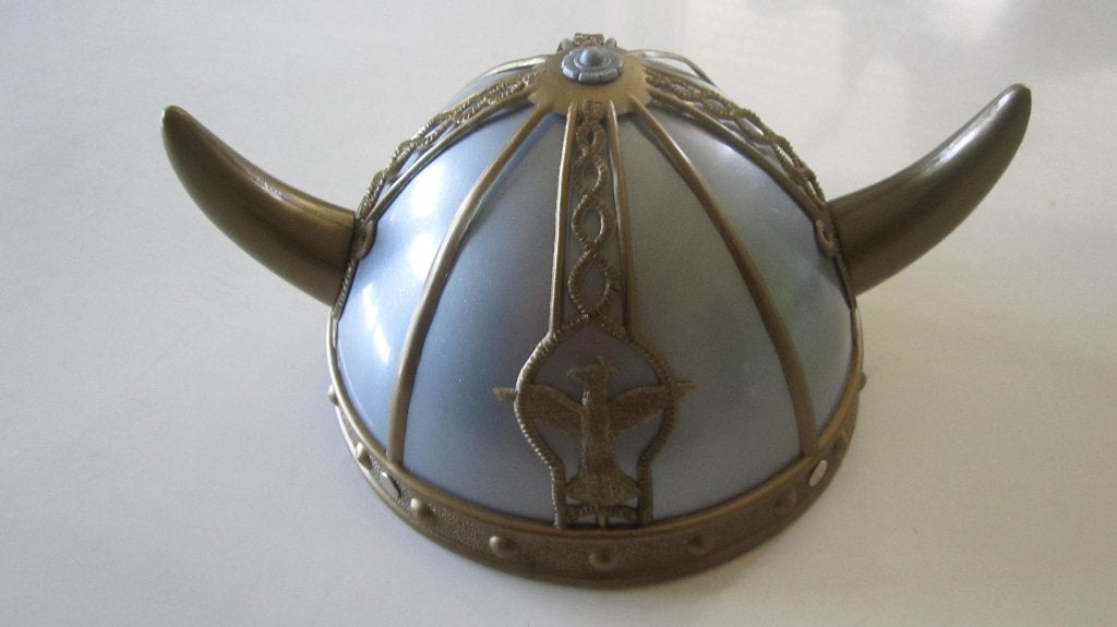 Carnaval Viking kinderhelm., Ophalen of Verzenden, Zo goed als nieuw, Jongen of Meisje