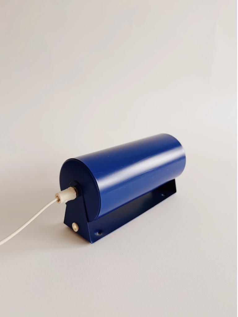 VINTAGE IKEA BEDLAMP BLAUW | LOD/V413, Huis en Inrichting, Lampen | Wandlampen, Gebruikt, -, -, Ophalen of Verzenden