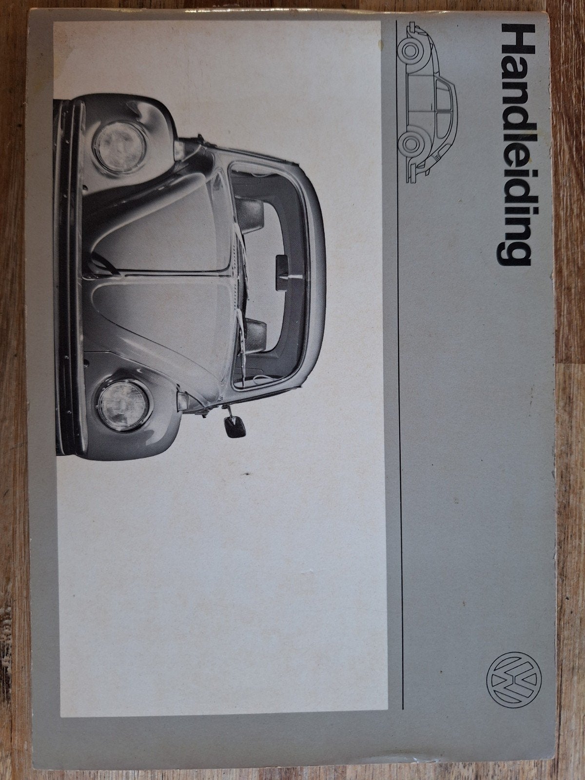 Handleiding VW Kever 1200/1300 (1971) - Nette staat, Ophalen of Verzenden