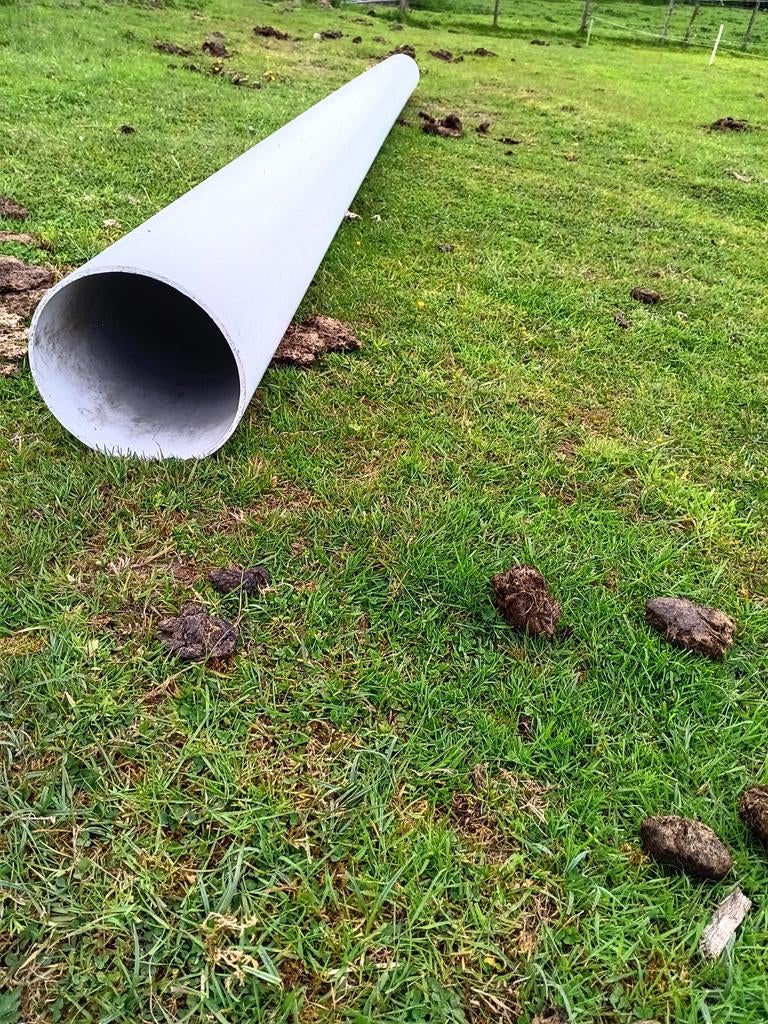 Pvc buis, Ophalen, Pvc, Zo goed als nieuw, Rechte buis