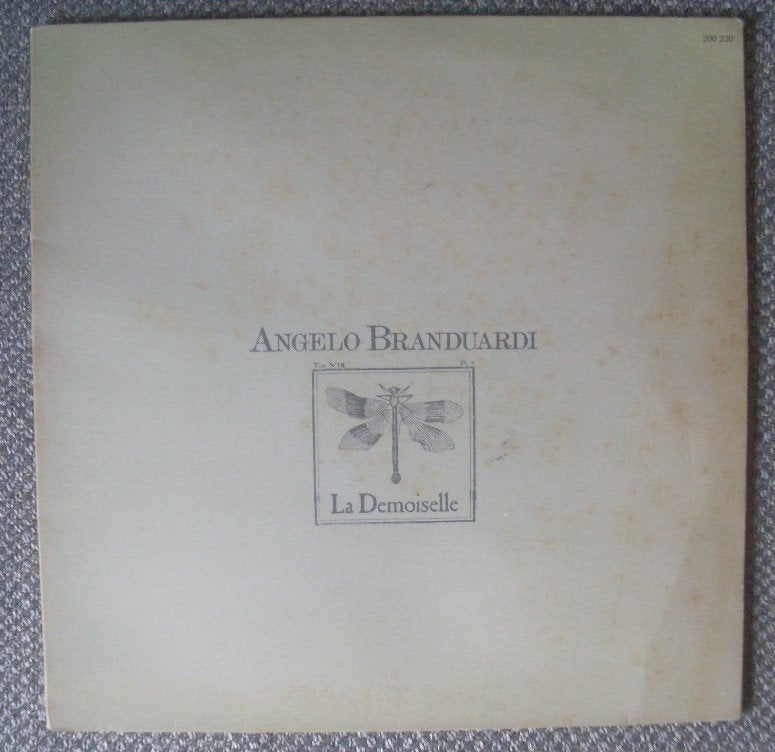 Angelo Branduardi - La Demoiselle (LP), Cd's en Dvd's, Vinyl | Rock, Singer-songwriter, Gebruikt, Ophalen of Verzenden, Gatefold hoes