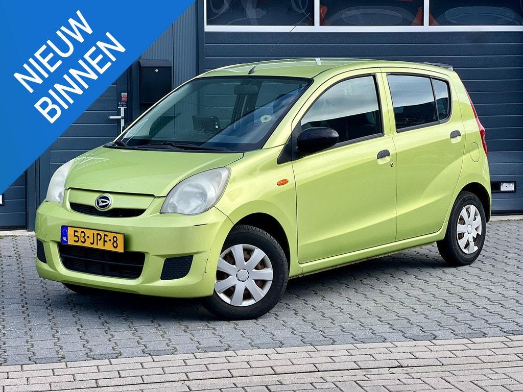 Daihatsu Cuore 1.0 Comfort *APP CARPLAY*AIRCO, Auto's, Daihatsu, Voorwielaandrijving, Stof, 18 €/maand, 4 stoelen
