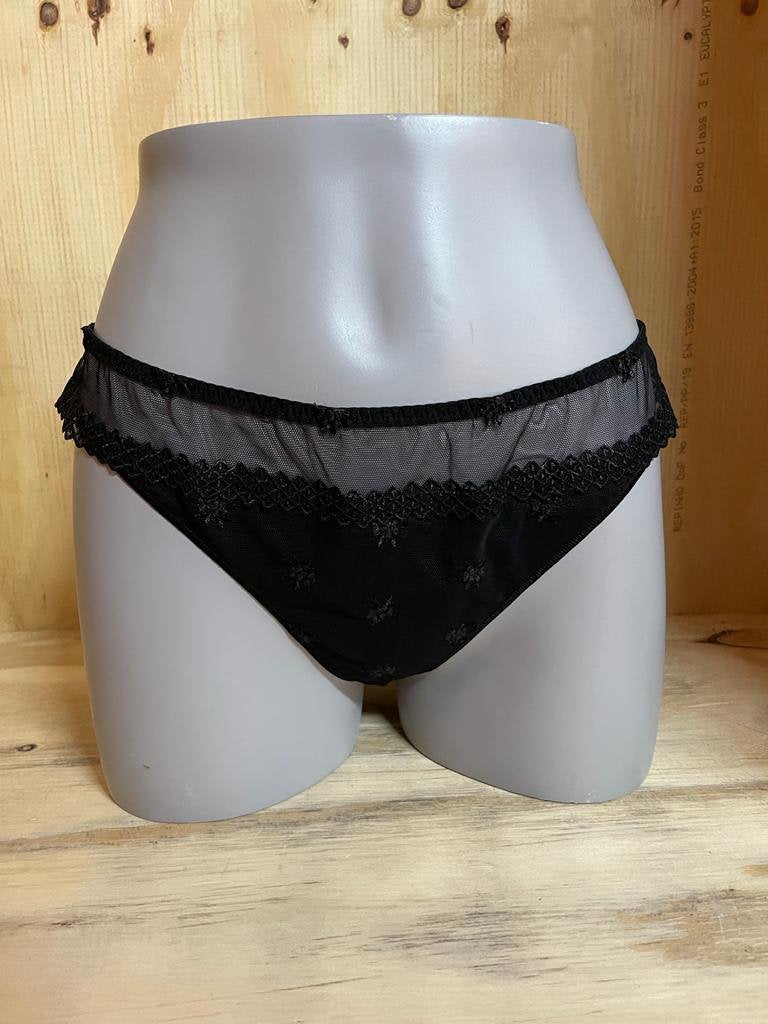 Louisa bracq string maat 40 Chantilly, Verzenden, Zwart, String