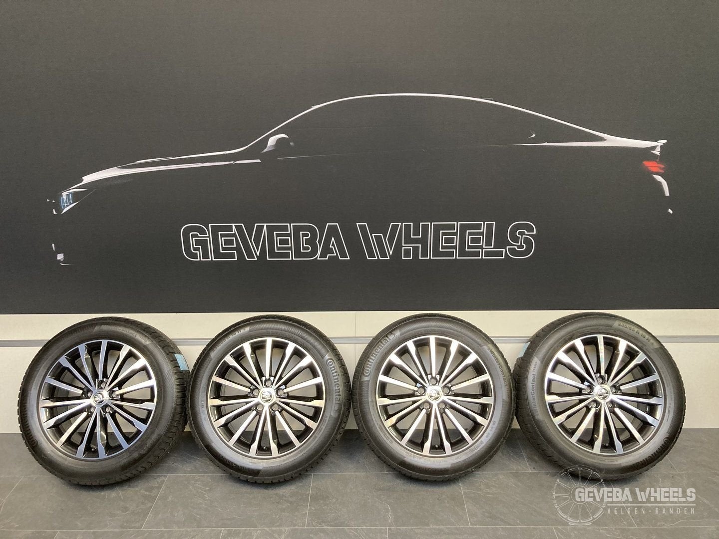 18” originele Skoda Kodiaq velgen + winterbanden 5x112   565, 18 inch, Gebruikt, -, -
