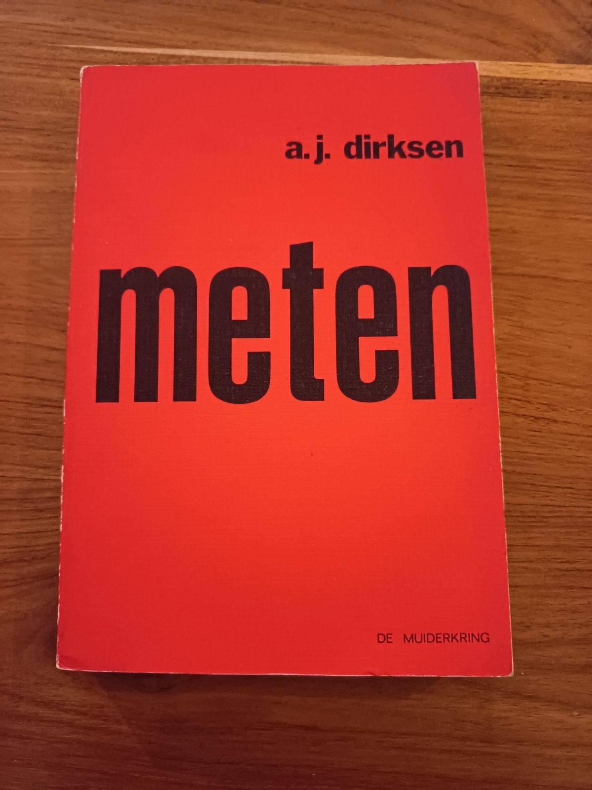 Metingen: Een boek van A.J. Dirksen, Boeken, Techniek, Ophalen of Verzenden, Gelezen, Overige onderwerpen, A.J. Dirksen