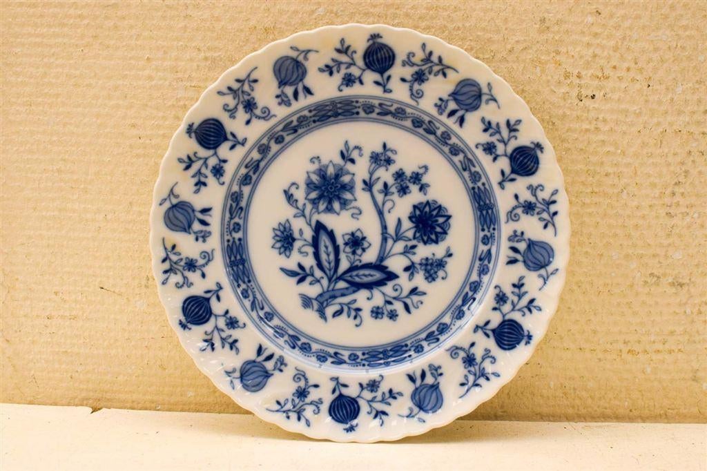 6 stuks Royal Tettau porseleinen borden 48675, Gebruikt, Ophalen of Verzenden, Bord(en), Wedgwood
