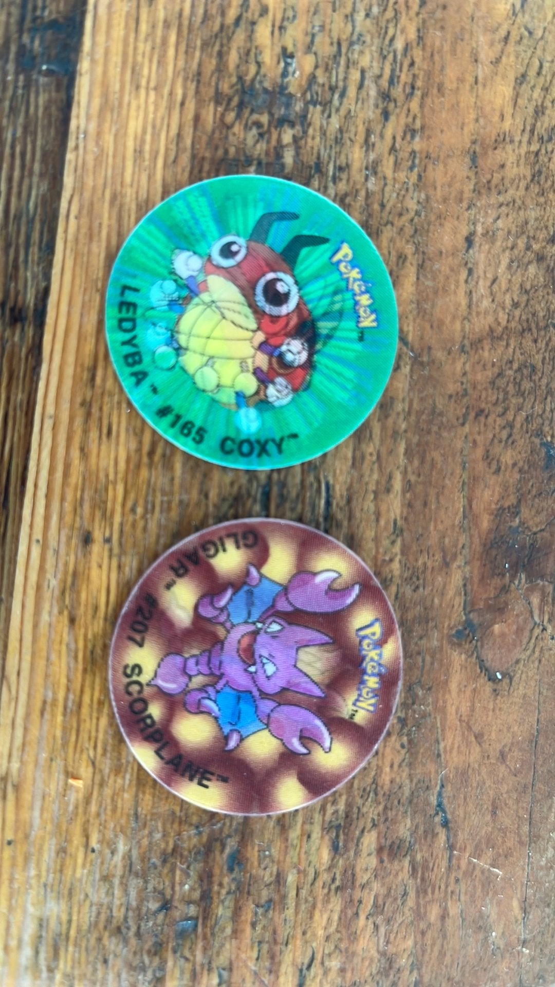 Pokemon flippo’s, Ophalen of Verzenden, Losse flippo's