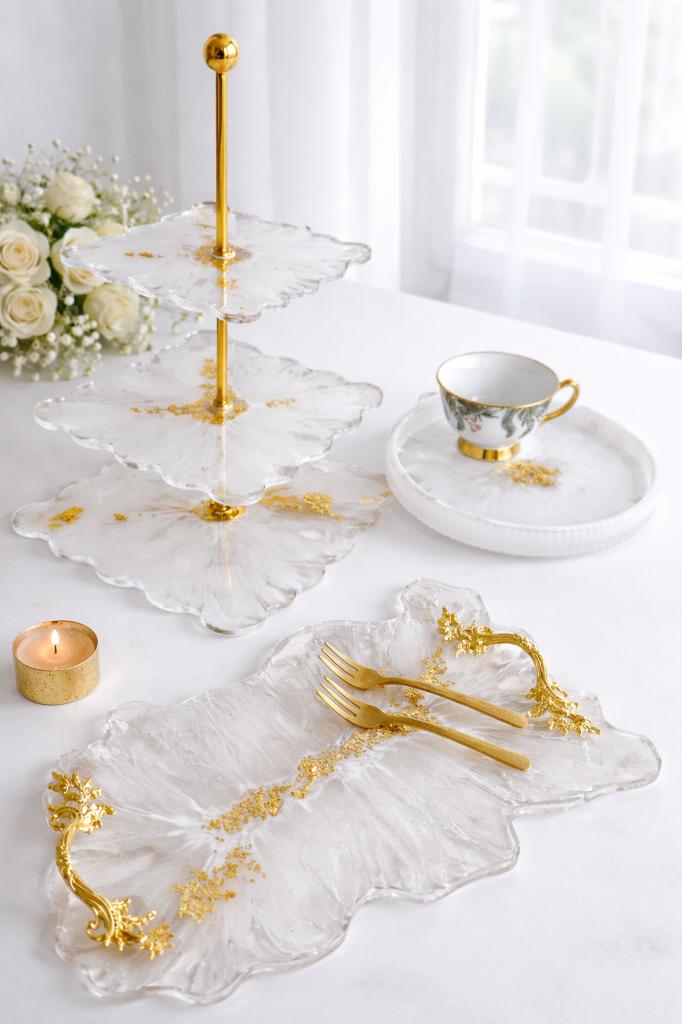 Schaal, decoratieve set, cadeau-idee, Verzenden, Nieuw