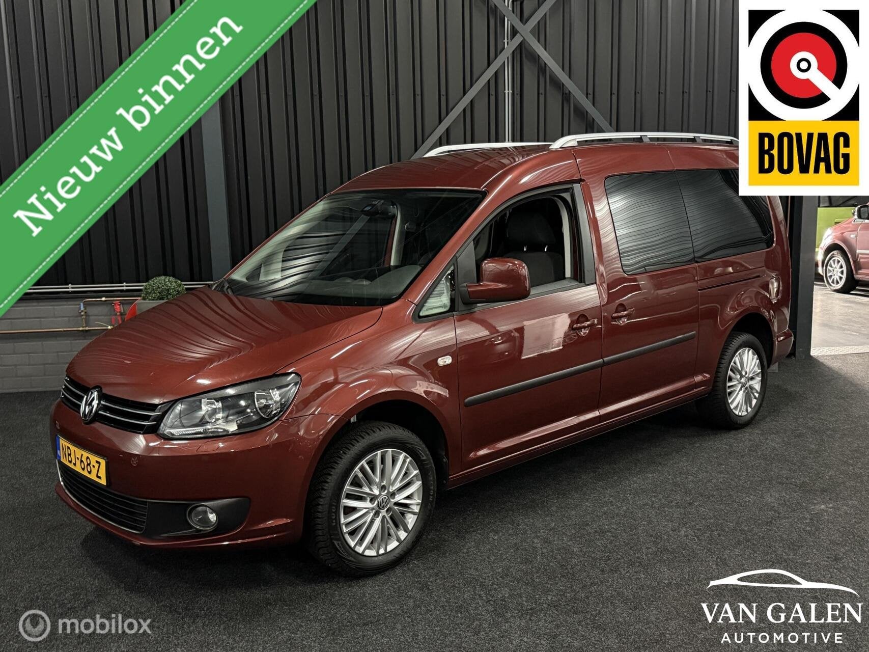 Volkswagen Caddy Maxi 1.2 TSI Highline Airco|Cruise|1e Eigen, Auto's, Voorwielaandrijving, 12 maanden, 15 km/l, Gebruikt