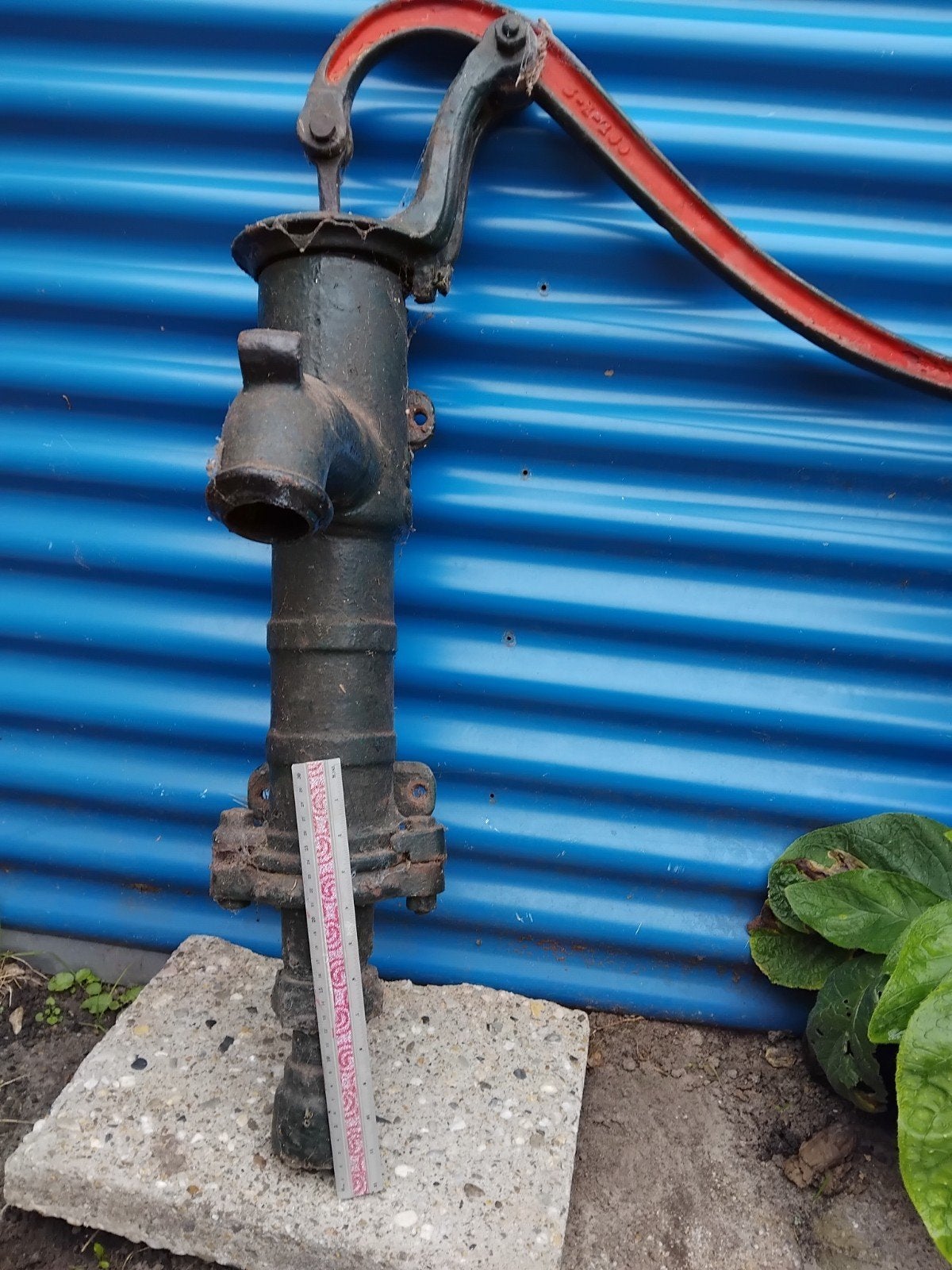 Antieke gietijzeren waterpomp - Decoratief, Ophalen