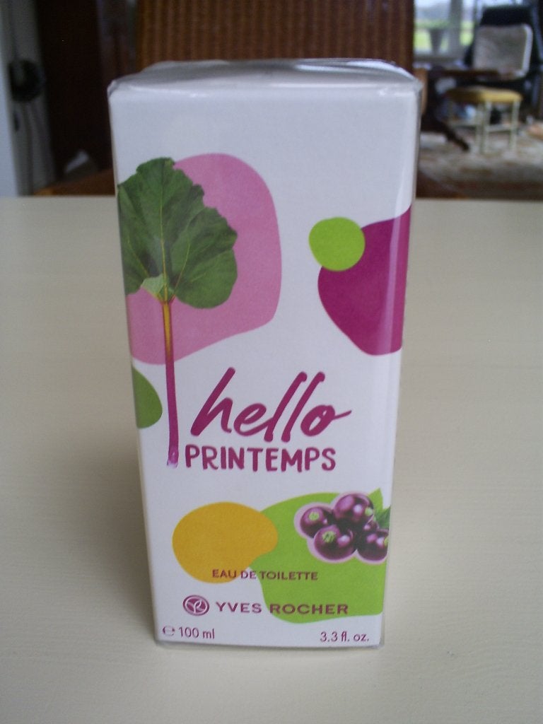 Yves Rocher hello printemps eau de toilette, Ophalen of Verzenden, Nieuw, Parfumfles, Gevuld