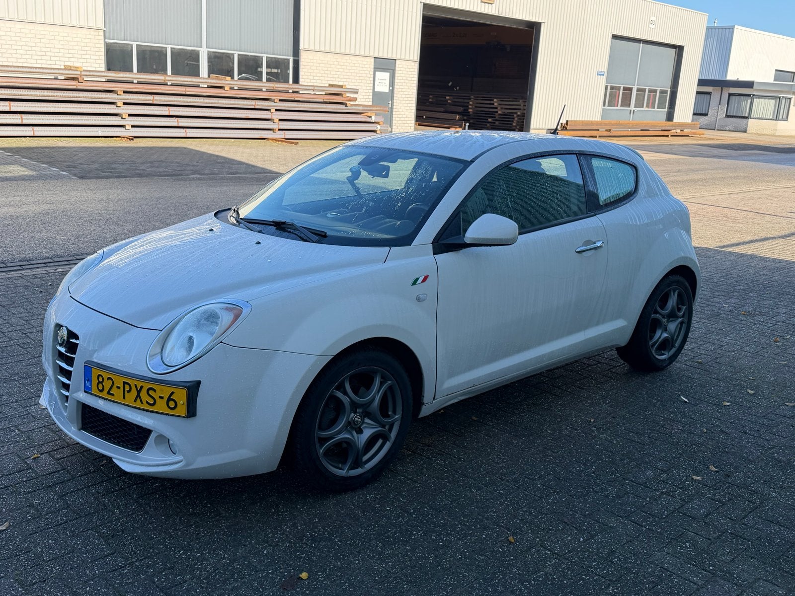 Alfa Romeo MiTo 1.3 D 62KW 2011 Export, Auto's, Voorwielaandrijving, 28 km/l, 4 cilinders, Wit