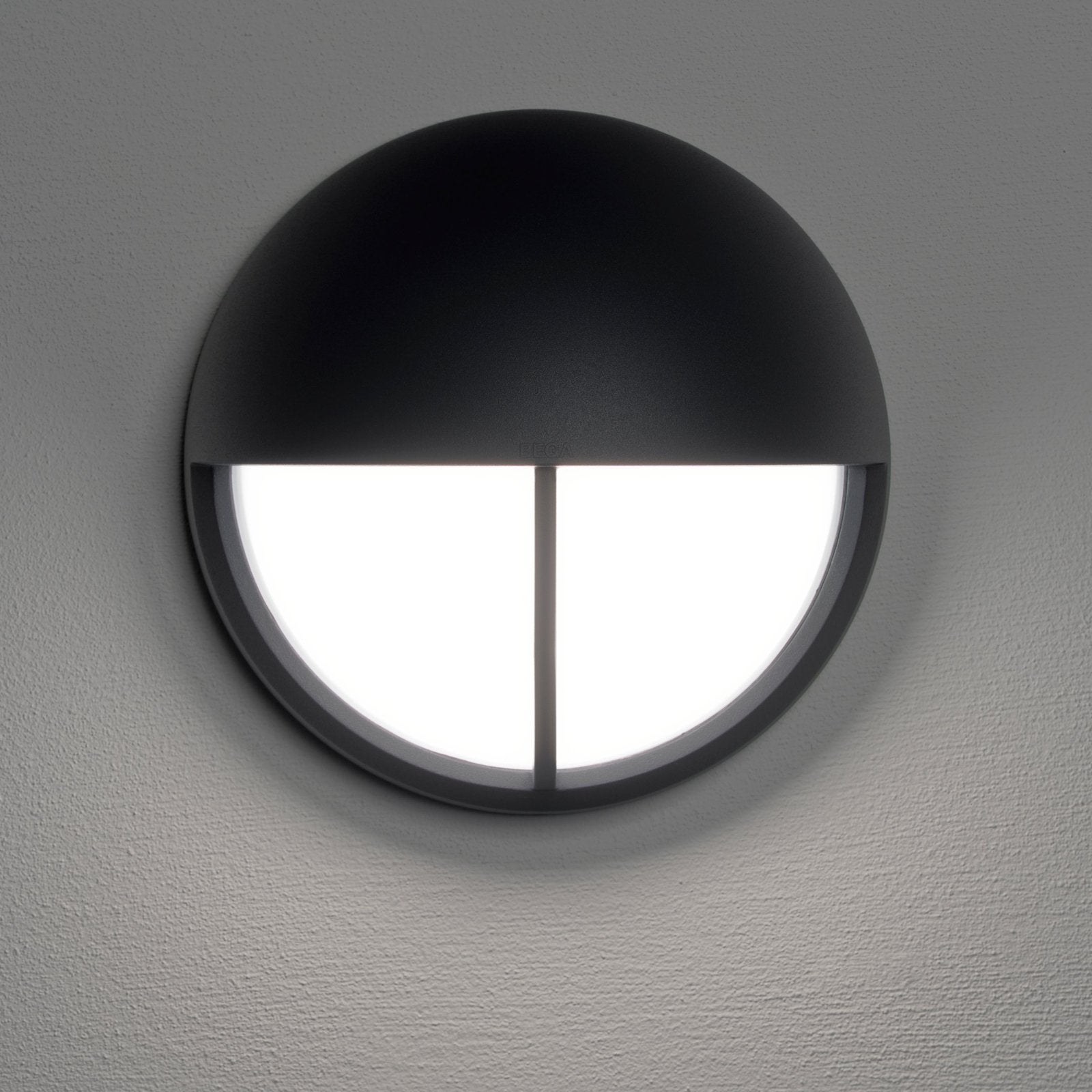 BEGA 2521 Buitenlamp - Robuuste Wandlamp (IP65), Gebruikt, Staal, Verzenden, Minder dan 50 watt