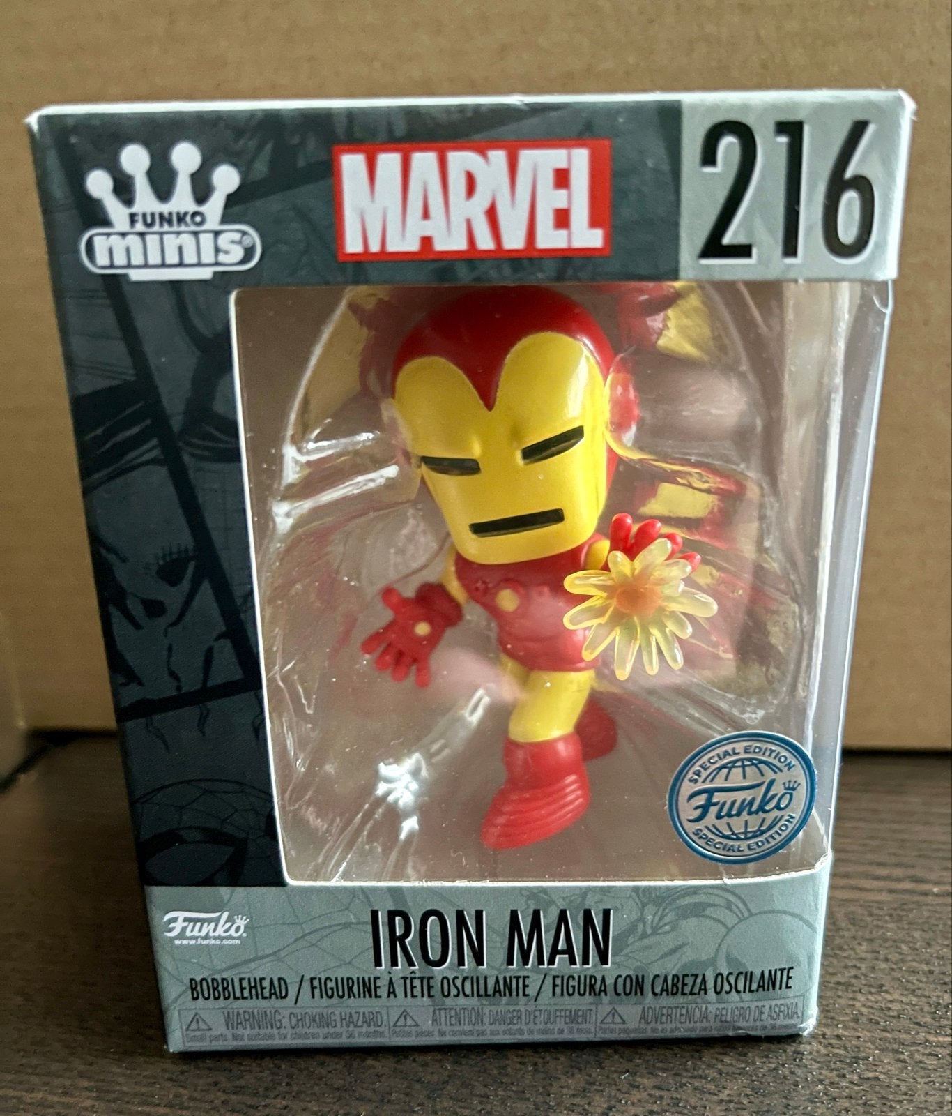 Funko Minis Marvel Iron Man Bobblehead Special Edition, Ophalen of Verzenden, Nieuw