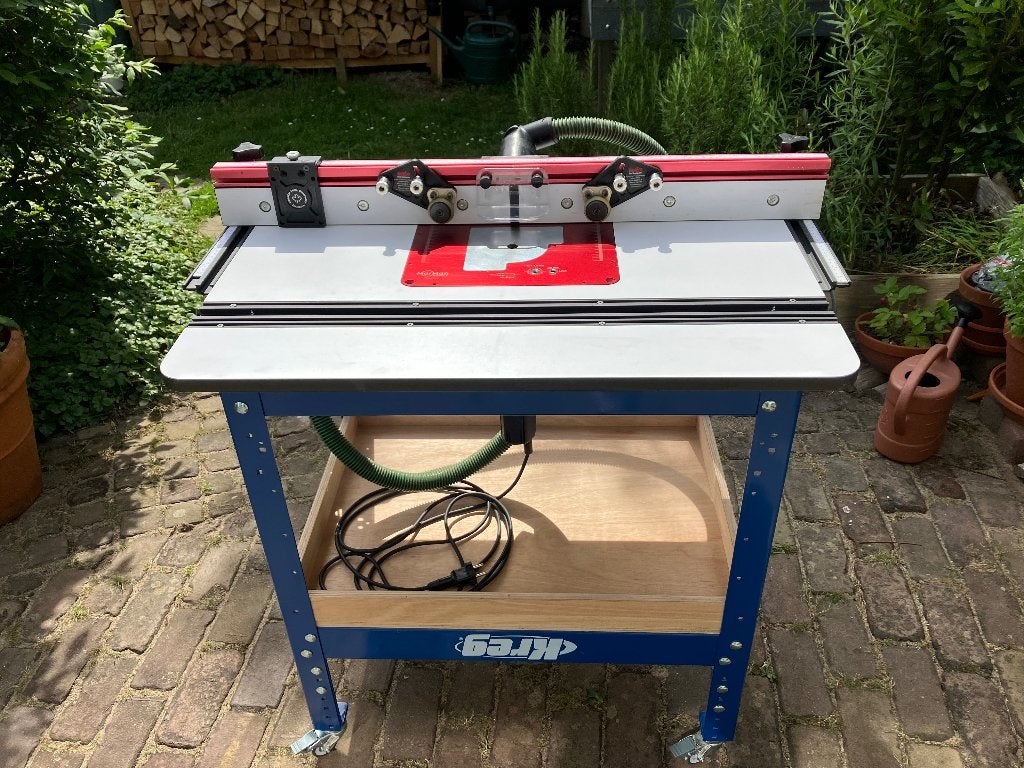 Hout freestafel, Ophalen, Gebruikt, Overige soorten, Mafell