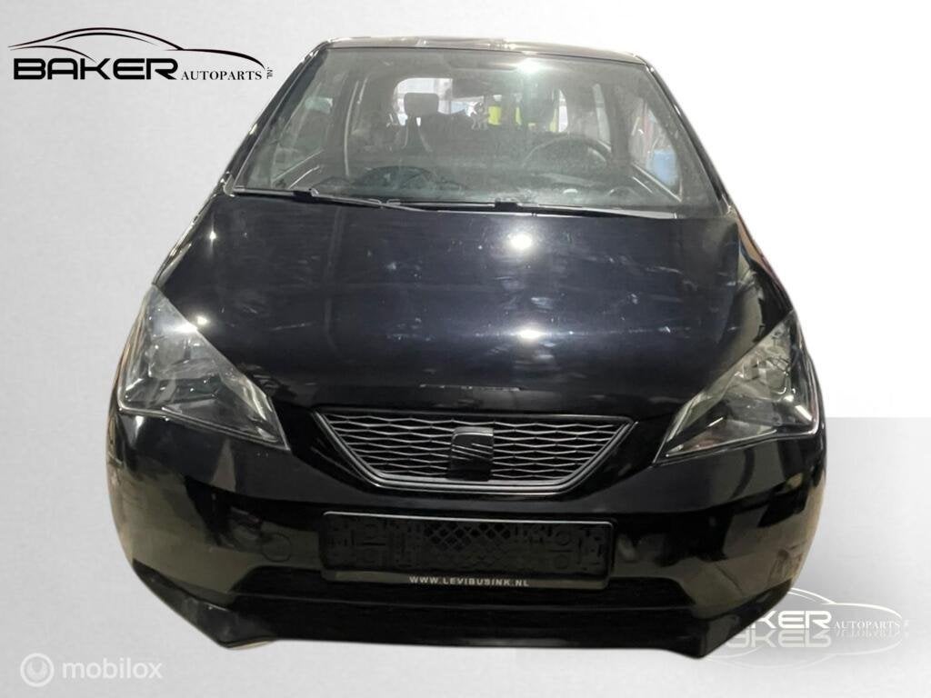 Motorkap zwart lc9x Seat Mii ('12-'18) 1SL823155, Gebruikt, Ophalen of Verzenden, Seat, Motorkap