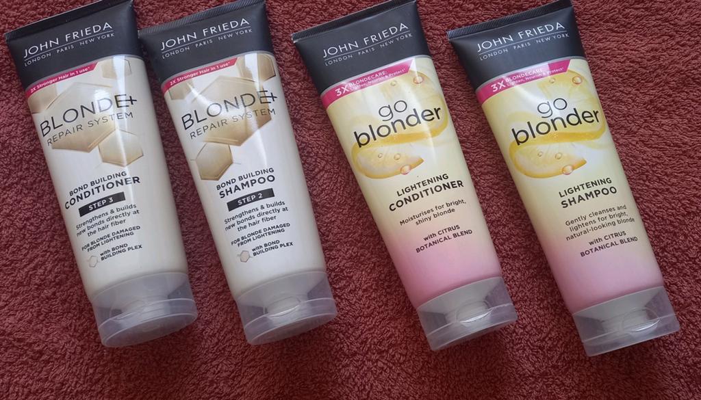 JOHN FRIEDA Blond repair en go blonder shampoo - conditioner, Ophalen, Nieuw, Shampoo of Conditioner