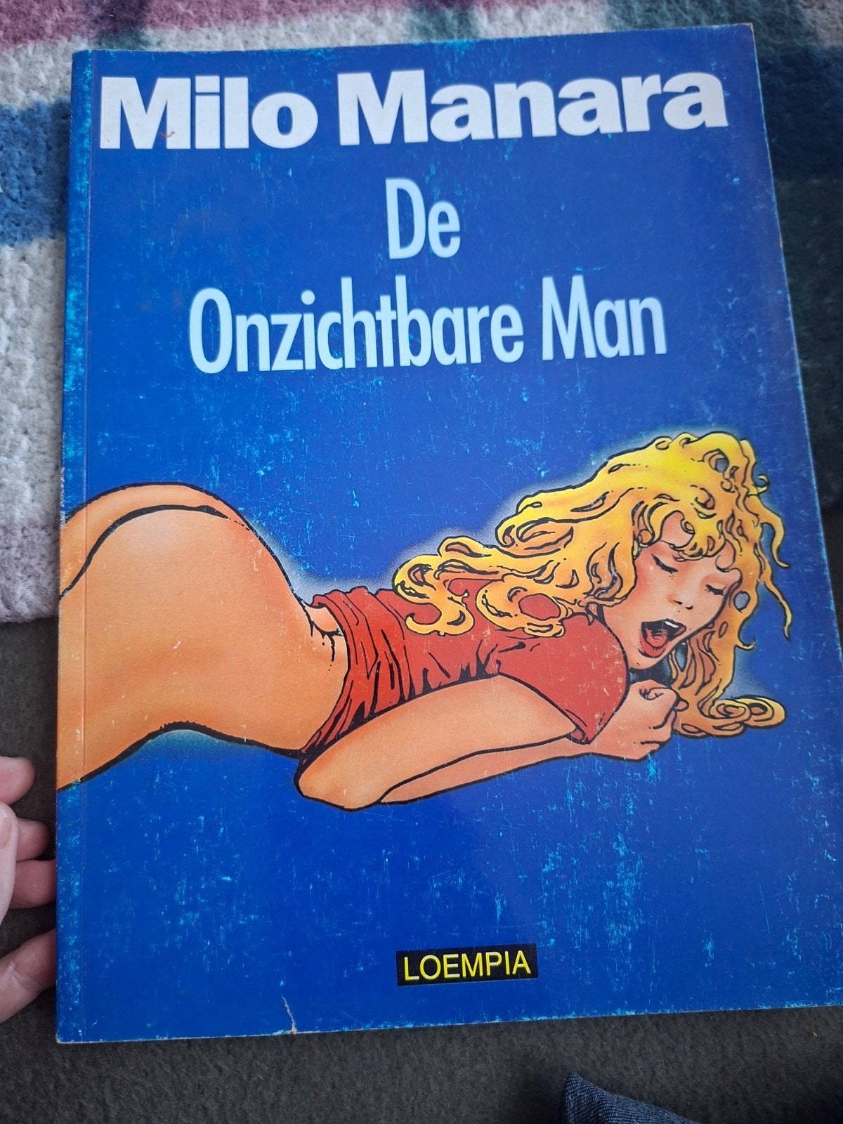 Milo Manara - De Onzichtbare Man - Stripboek, Eén stripboek, Ophalen of Verzenden, Gelezen