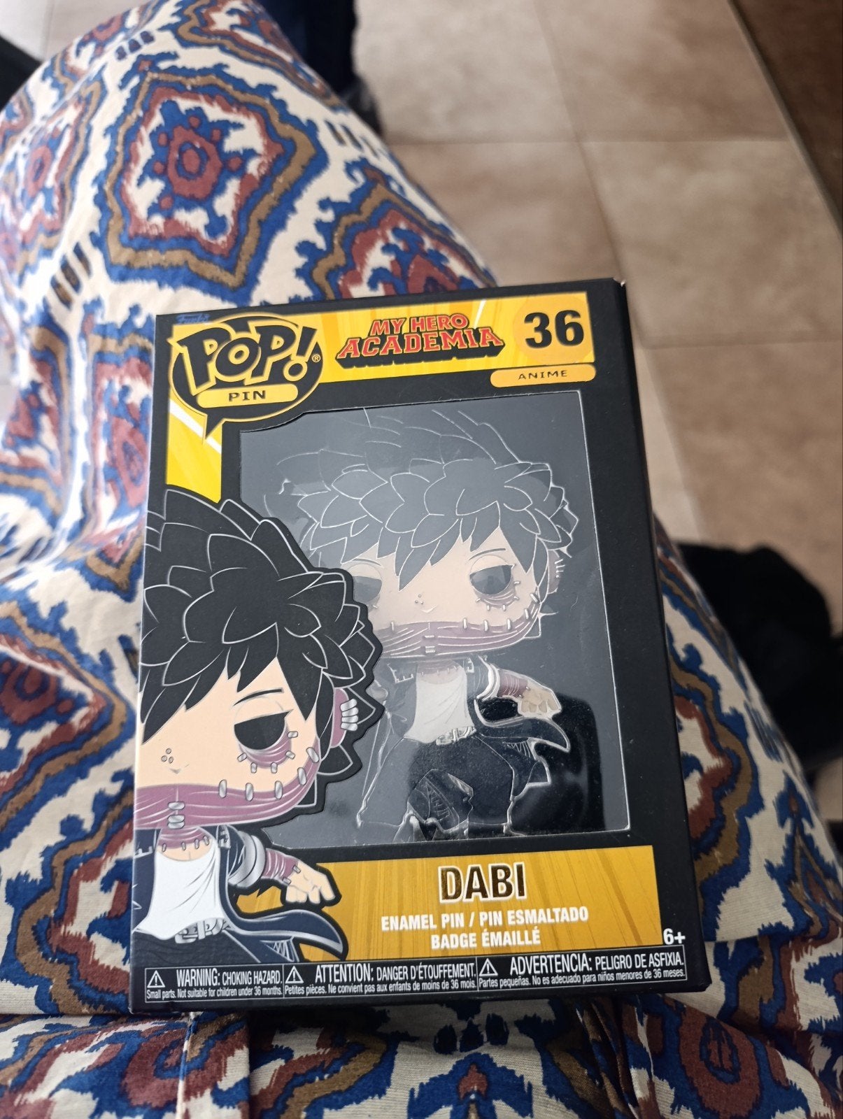 Funko Pop! Pin My Hero Academia Dabi #36, Ophalen, Nieuw