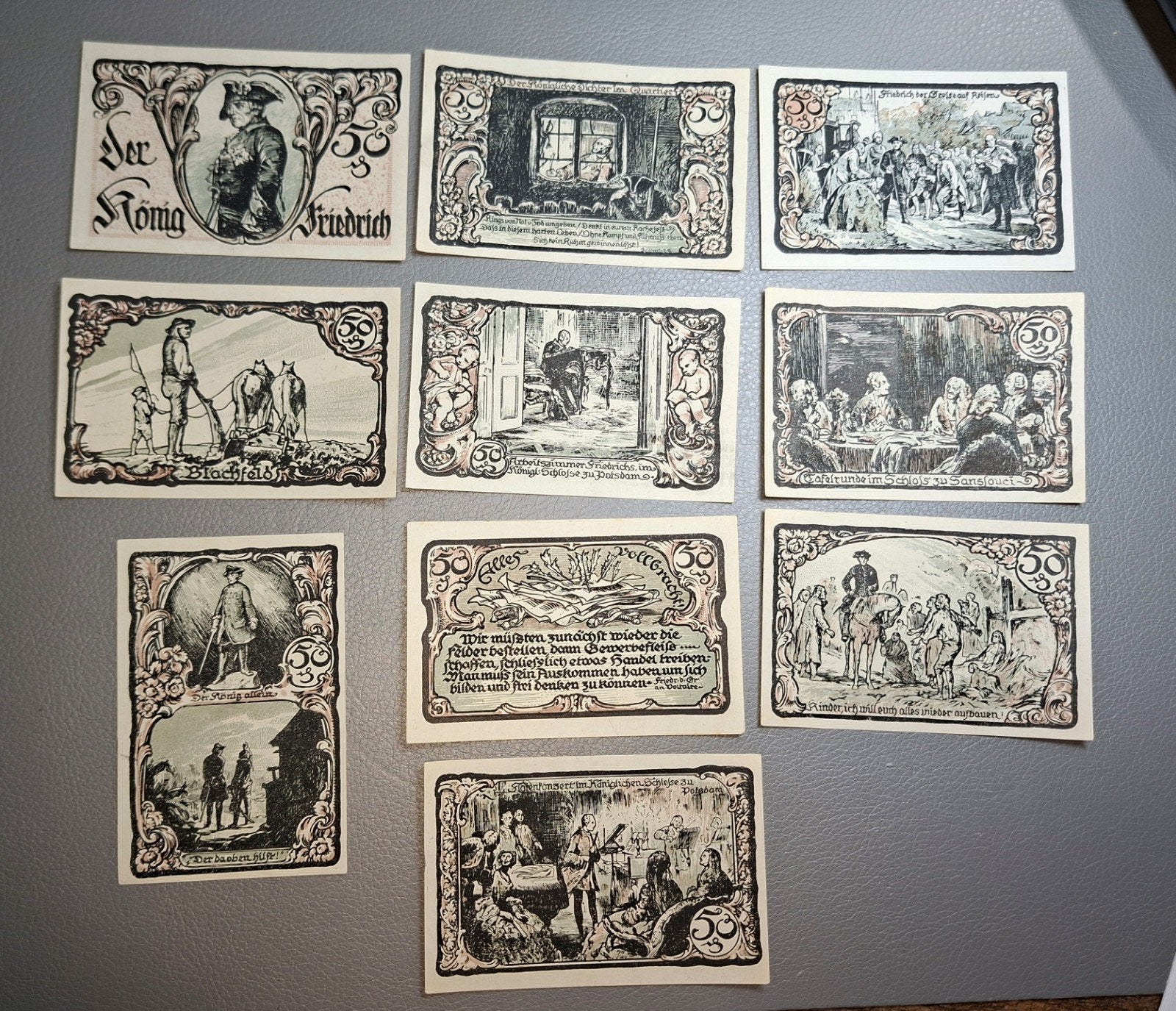 Duits Notgeld Friedrichsbrunn Noodgeld, Ophalen of Verzenden, Duitsland